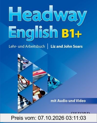 Headway English: B1+ Student's Book Pack (DE/AT), with Audio-CD