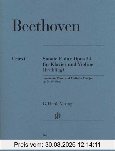 Violinsonate F-dur op. 24 (Frühling). Violine, Klavier