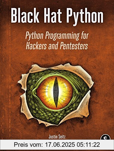 Binding : Taschenbuch, Edition : 1, Label : No Starch Press, Publisher : No Starch Press, medium : Taschenbuch, numberOfPages : 190, publicationDate : 2014-12-30, authors : Justin Seitz, languages : english, ISBN : 1593275900