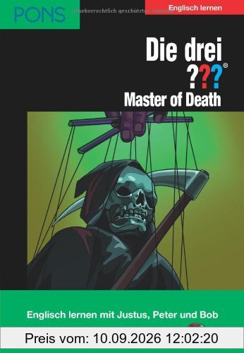 PONS Die drei ??? The Master of Death: Lektüre: Englisch lernen mit den 3 Fragezeichen