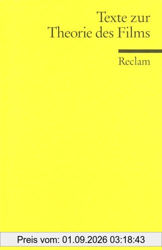 Texte zur Theorie des Films