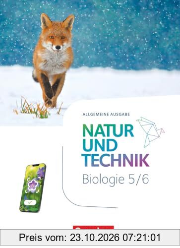 Natur und Technik - Biologie Neubearbeitung - Ausgabe A - 2024 - 5./6. Schuljahr: Schulbuch