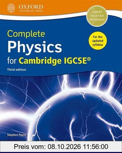 Complete Physics for Cambridge IGCSE ® Student book