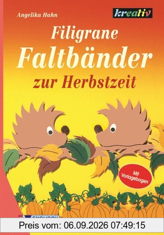 Filigrane Faltbänder zur Herbstzeit