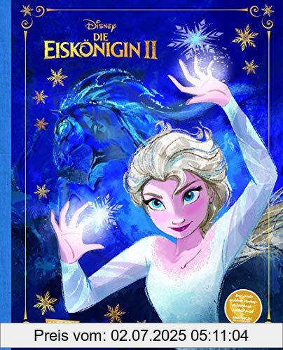 Die Buchhandlung in Oelde hat das Buch Disney Eiskönigin 2 - Das große goldene Vorlese-Bilderbuch: Das Buch zum Film mit Goldglanz, Leinenrücken und goldenem Lesebändchen