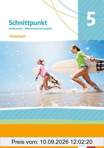 Schnittpunkt Mathematik 5. Differenzierende Ausgabe Niedersachsen: Förderheft mit Lösungen Klasse 5 (Schnittpunkt Mathematik. Differenzierende Ausgabe Niedersachsen ab 2024)