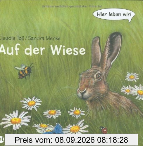 Auf der Wiese. Hier leben wir!