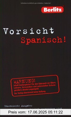 Binding : Taschenbuch, Label : Langenscheidt, Publisher : Langenscheidt, medium : Taschenbuch, numberOfPages : 108, publicationDate : 2005-03-03, publishers : Berlitz-Redaktion, languages : german, spanish, ISBN : 3468791518