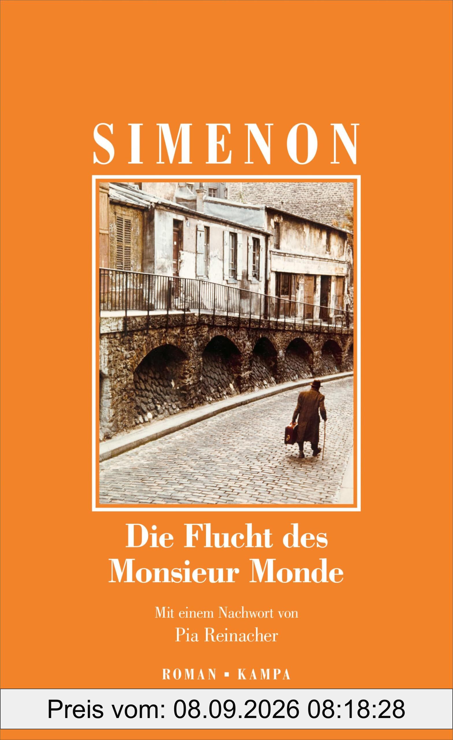 Die Flucht des Monsieur Monde (Georges Simenon: Die großen Romane)