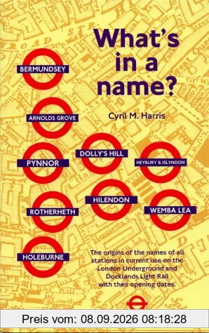 What's in a Name?: Origins of Station Names on the London Underground