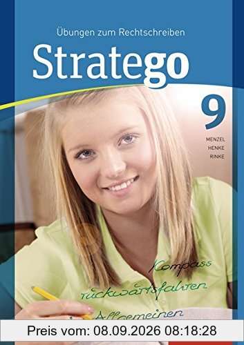 Stratego - Übungen zum Rechtschreiben Ausgabe 2014: Arbeitsheft 9