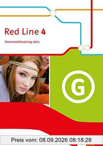 Red Line / Ausgabe 2014: Red Line / Grammatiktraining aktiv 8. Schuljahr: Ausgabe 2014