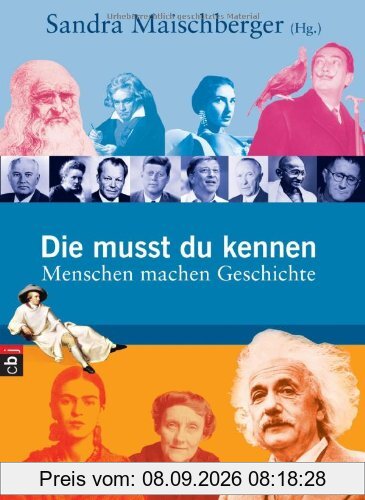 Die musst du kennen: Menschen machen Geschichte
