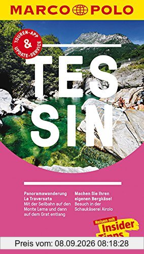 MARCO POLO Reiseführer Tessin: Reisen mit Insider-Tipps. Inklusive kostenloser Touren-App & Update-Service
