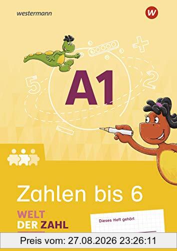 Welt der Zahl Inklusiv - Ausgabe 2021: Inklusionsheft A1: Zahlen bis 6 (Welt der Zahl: Inklusionsmaterialien - Ausgabe 2021)