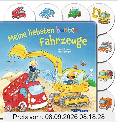 Meine liebsten bunten Fahrzeuge: Allererste Fahrzeug-Geschichten in idealer Länge für die Kleinsten