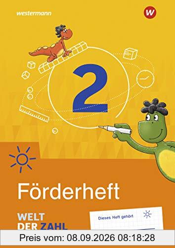 Welt der Zahl - Allgemeine Ausgabe 2021: Förderarbeitsheft 2