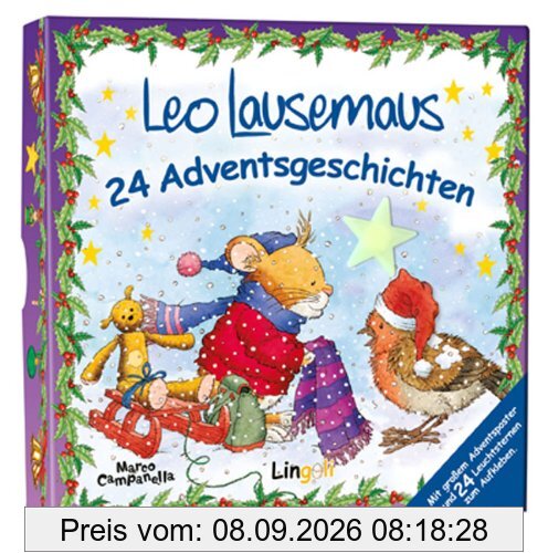 Leo Lausemaus 24 Adventsgeschichten: Adventsbox