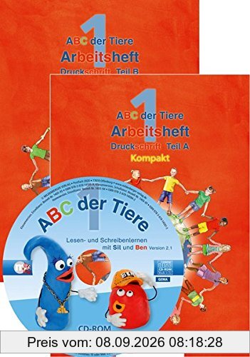 ABC der Tiere 1 - Arbeitsheft zur Silbenfibel® Kompakt · Neubearbeitung: Förderausgabe