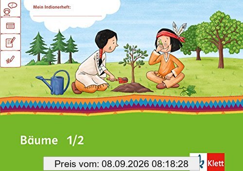 Mein Indianerheft / Bäume: Arbeitsheft Klasse 1/2