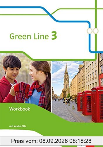 Green Line / Ausgabe Baden-Württemberg ab 2016: Green Line / Workbook mit Audio-CDs 7. Klasse: Ausgabe Baden-Württemberg ab 2016