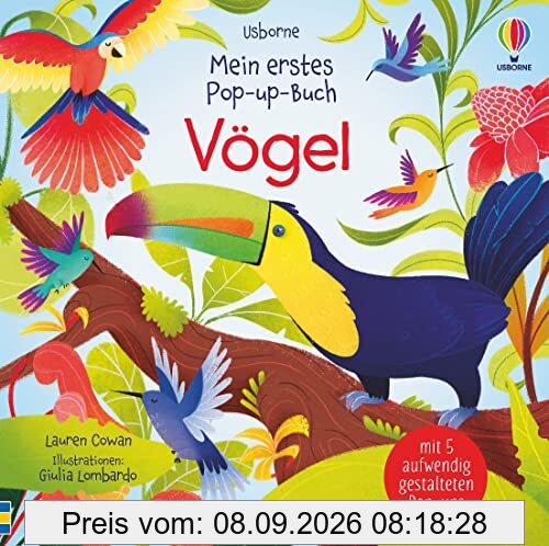 Mein erstes Pop-up-Buch: Vögel: mit 5 aufwendig gestalteten Pop-ups