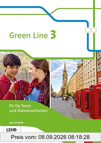 Green Line / Ausgabe Baden-Württemberg ab 2016: Green Line / Fit für Tests und Klassenarbeiten mit Lösungsheft und CD-ROM 7. Klasse: Ausgabe Baden-Württemberg ab 2016