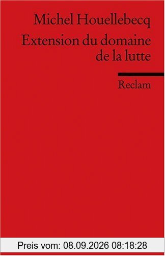 Universal-Bibliothek, Nr. 9091: Extension du domaine de la lutte - Roman