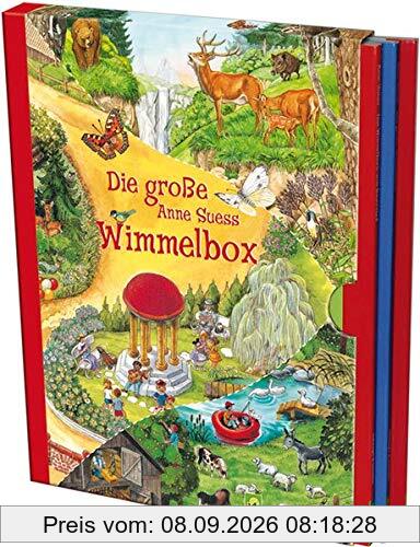 Die große Anne Suess Wimmelbox: 3 Wimmelbücher im Schuber