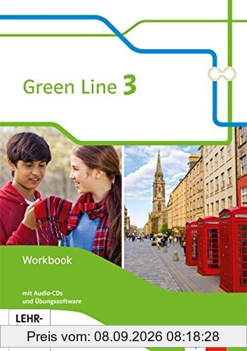 Green Line / Workbook mit Audio-CDs und Übungssoftware 7. Klasse