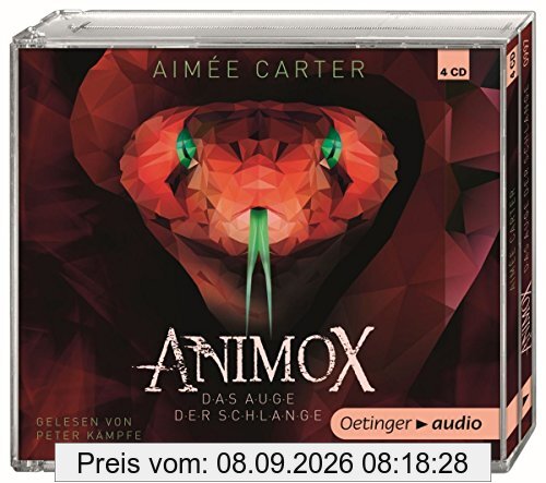 Animox. Das Auge der Schlange (4 CD): Band 2, Autorisierte Lesefassung, ca. 300 min.