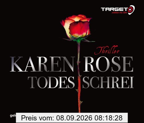 Todesschrei, 6 CDs (TARGET - mitten ins Ohr): Gekürzte Lesung