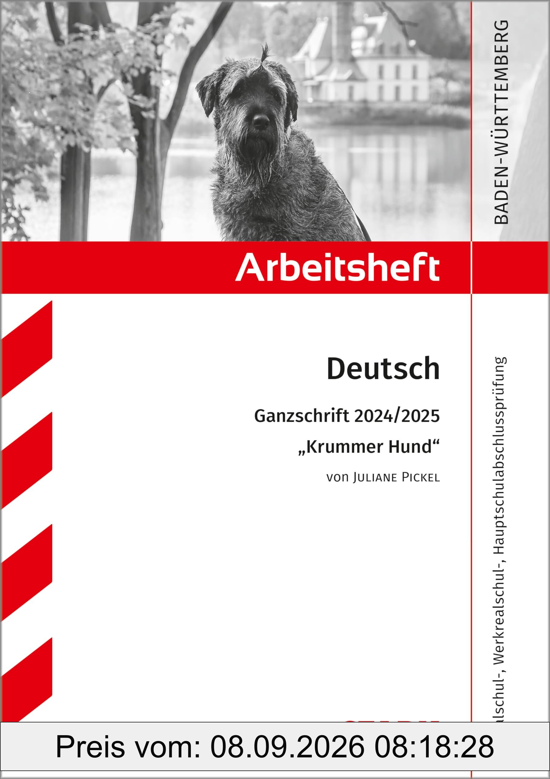STARK Arbeitsheft - Deutsch - BaWü - Ganzschrift 2024/25 - Pickel: Krummer Hund
