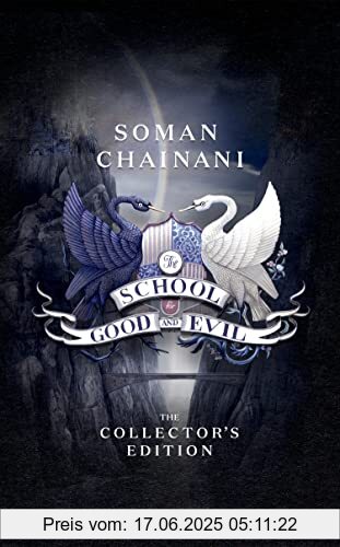 Binding : Gebundene Ausgabe, Edition : Collector’s edition, Label : HarperCollinsChildren’sBooks, Publisher : HarperCollinsChildren’sBooks, Format : Sonderausgabe, medium : Gebundene Ausgabe, numberOfPages : 496, publicationDate : 2022-09-29, releaseDate : 2022-09-29, authors : Soman Chainani, ISBN : 0008532826