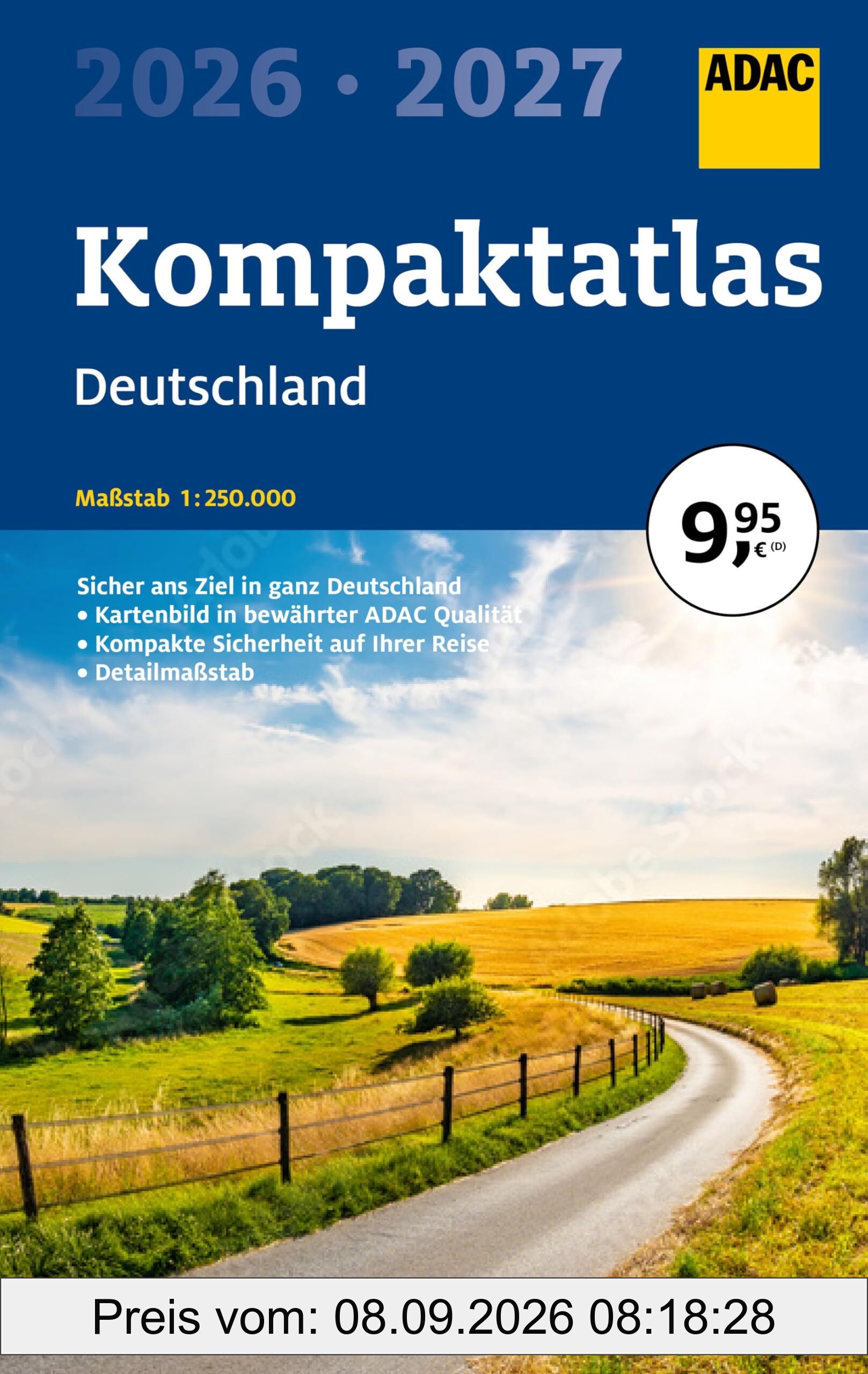 ADAC Kompaktatlas 2026/2027 Deutschland 1:250.000 (ADAC Atlas)