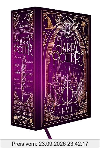 Harry Potter - Gesamtausgabe (Harry Potter): Alle sieben Bücher des modernen Kinderbuch-Klassikers ungekürzt in einem hochwertigen …