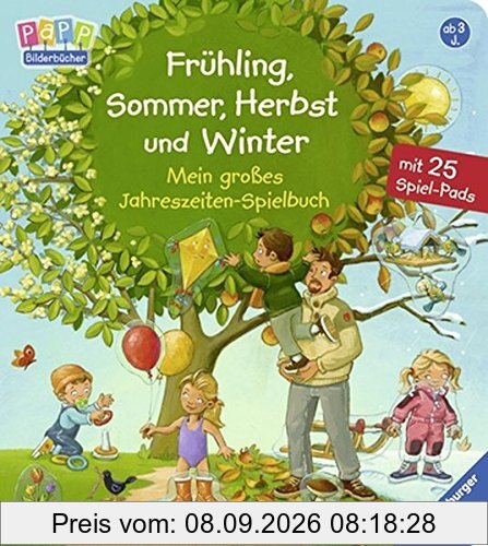 Frühling, Sommer, Herbst und Winter - Mein großes Jahreszeiten-Spielbuch