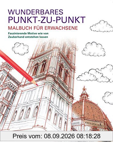 Malbuch für Erwachsene: Wunderbares Punkt-zu-Punkt
