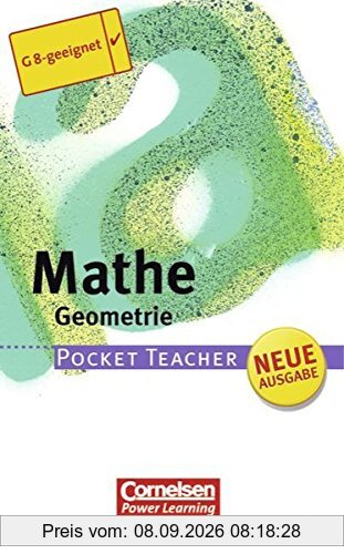 Pocket Teacher - Sekundarstufe I (mit Umschlagklappen): Mathematik: Geometrie