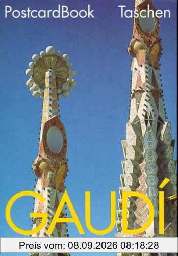 Postcard-Book: Antoni Gaudi: Modernismo in Barcelona (30 Postcards)