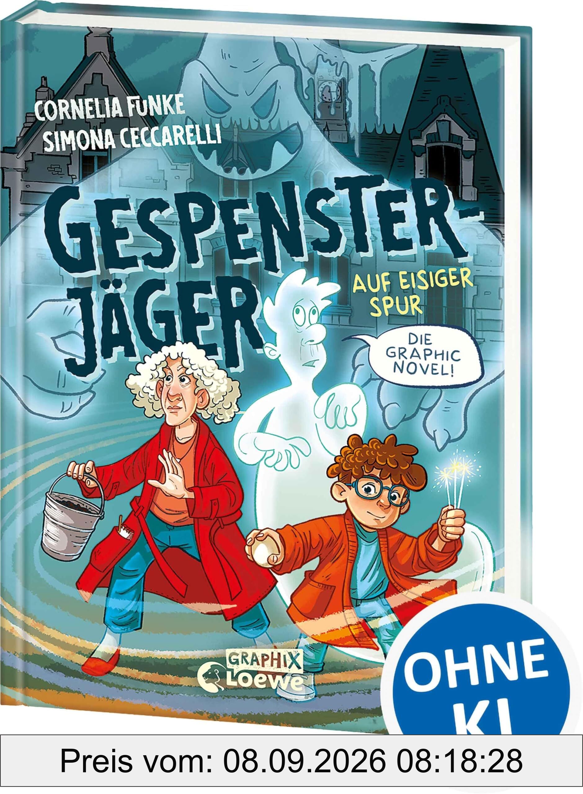 Gespensterjäger auf eisiger Spur (Band 1) - Die Graphic Novel: Der gruselig-witzige Kinderbuch-Klassiker im neuen Look als hochwertiges Comicbuch! - ... Cornelia Funke - Für Kinder ab 8 Jahren