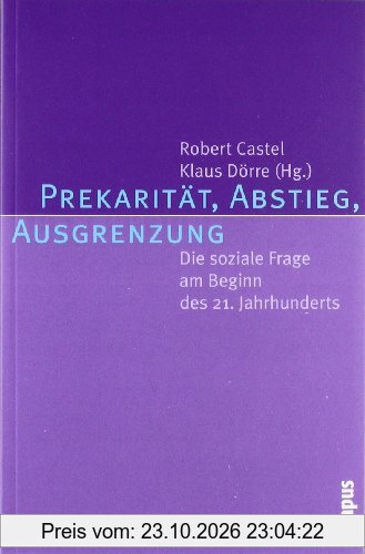 Prekarität, Abstieg, Ausgrenzung: Die soziale Frage am Beginn des 21. Jahrhunderts