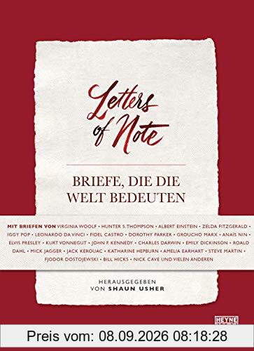 Letters of Note - Briefe, die die Welt bedeuten