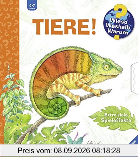 Tiere!: Wissen Spaß Spieleffekte (Wieso? Weshalb? Warum? Sonderband)