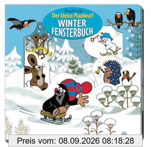 Trötsch Der kleine Maulwurf Winter-Fensterbuch: Entdeckerbuch Beschäftigungsbuch Spielbuch
