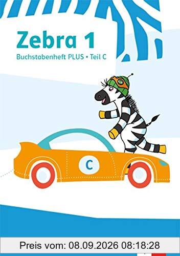 Zebra 1: Buchstabenheft Plus Klasse 1 (Zebra. Ausgabe ab 2018)