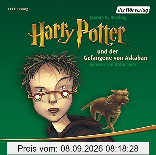 Harry Potter und der Gefangene von Askaban (Harry Potter, gelesen von Rufus Beck, Band 3)