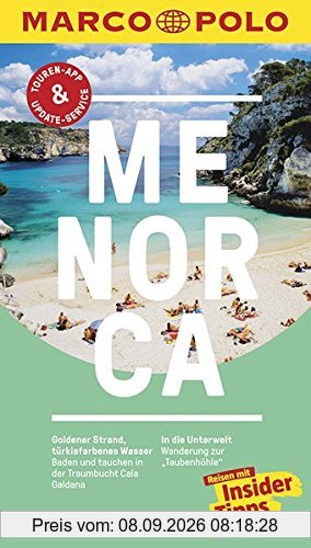 MARCO POLO Reiseführer Menorca: Reisen mit Insider-Tipps. Inklusive kostenloser Touren-App & Update-Service