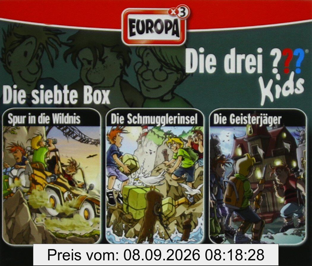 Die drei ??? Kids. 3er Box Folgen 19 - 21 (drei Fragezeichen) 3 CDs