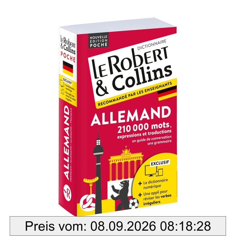 Le Robert & Collins allemand poche : français-allemand, allemand-français